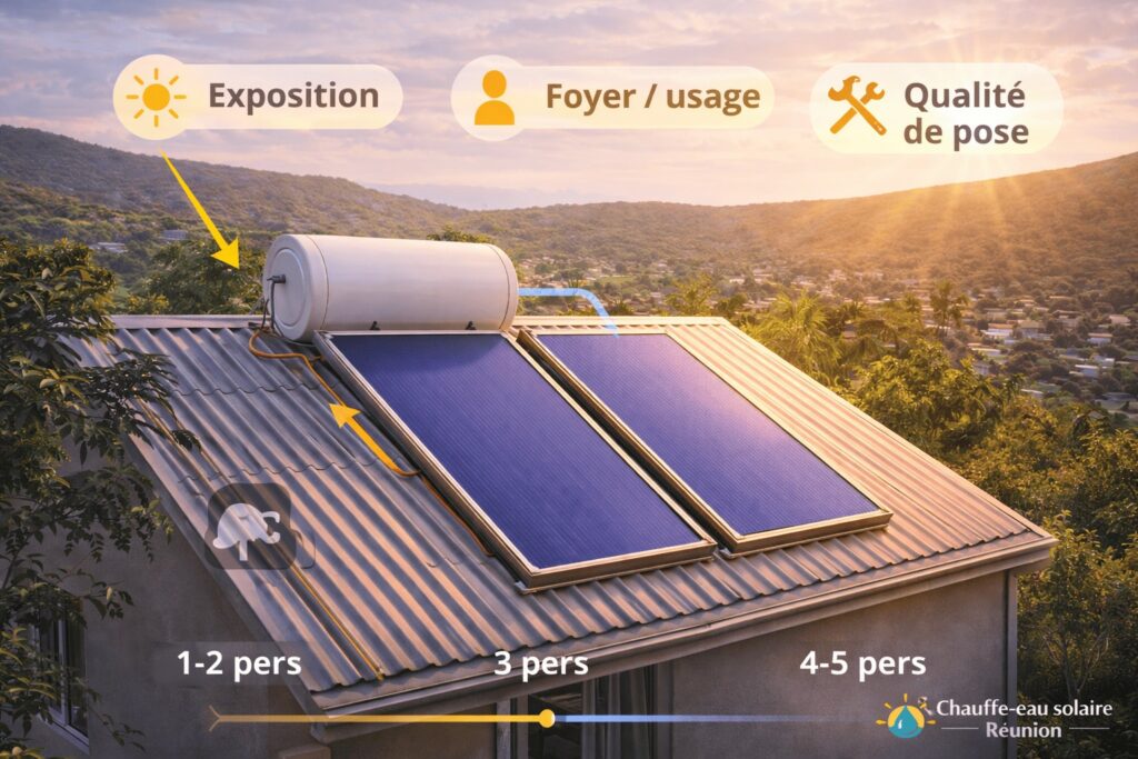 Rendement d’un chauffe-eau solaire à La Réunion : ce qu’il faut savoir